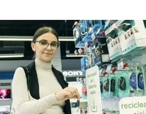 1.000.000 de baterii uzate colectate în campania „Privește Partea Pozitivă”