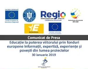 Conferința Eucație La Puterea Viitorului Prin Fonduri Europene