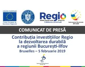 Contributia investitiilor Regio la dezvoltarea durabila a regiunii Bucuresti-Ilfov
