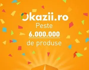 Pe Okazii.ro sunt peste 6 milioane de produse