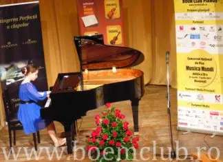 COMUNICAT CONCURS NATIONAL DE PIAN MUSICA MUNDI 8-9 iunie 2019