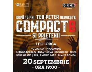 CompactB & Friends | Concert pentru Teo Peter