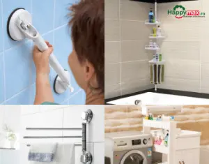Top accesorii de baie utile, care fac depozitarea mult mai eficienta