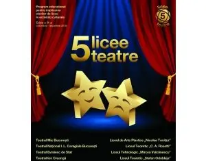 Liceenii merg din nou la teatru. Incepe 5 licee-5 teatre 2019