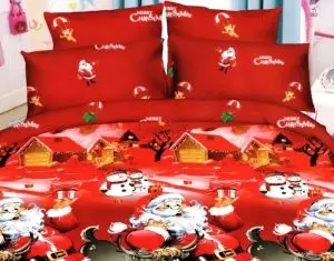 Pentru Black Friday alege lenjerii de pat Mos Craciun!