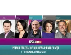 Zilele Biz & Serile Diverta. Primul festival de business printre cărți