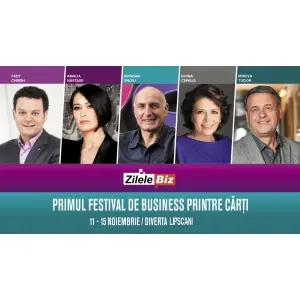 Zilele Biz & Serile Diverta. Primul festival de business printre cărți