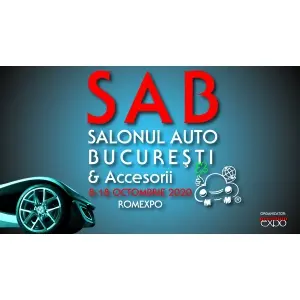 Drive into the future @SAB2020 / Salonul Auto București & Accesorii, 8 – 18 octombrie, ROMEXPO