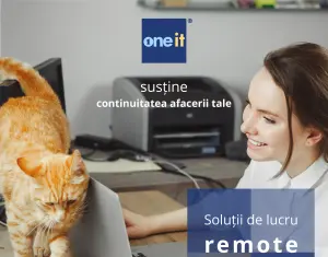One-IT oferă gratuit companiilor soluții pentru munca de acasă