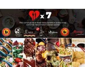 În contextul economic dificil HORECA, 7 restaurante din București au ales să nu renunțe și au creat un sistem unic și inovator de livrări la domiciliu