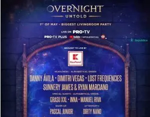 Vlad Cazino sprijină distracția la cel mai tare party de 1 Mai, OVERNIGHT