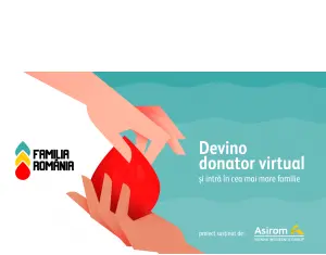 Asirom susține prima platformă de donatori de sânge virtuali