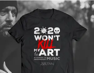 ZØLTAN, un muzician independent, lanseaza campania de sustinere ‘2020 Won’t Kill My (he)Art’