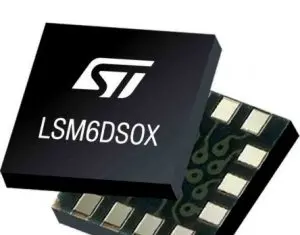 Accelerometrul pe 3 axe LSM6DSOXTR STMicroelectronics