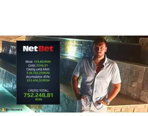 750.000 cu o miză de doar 160 lei