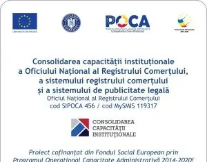 ONRC a derulat cursurile de formare de formatori finanţate din fonduri europene