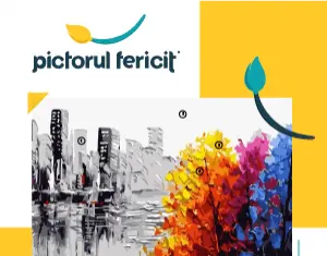Pictorul Fericit reinventeaza relaxarea si aduce in fata publicului picturi pe numere pe sasiu!