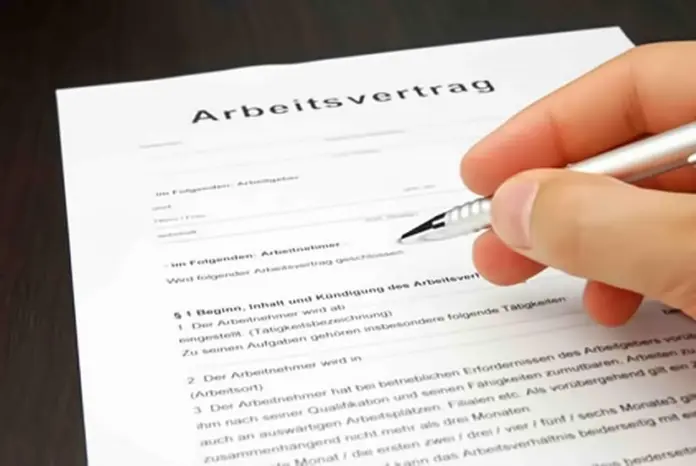 CONTRACTUL DE MUNCĂ ÎN GERMANIA – ARBEITSVERTRAG