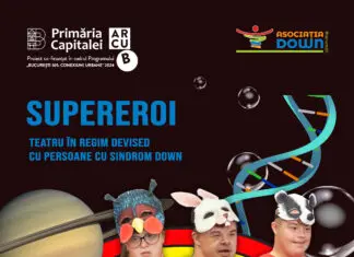 “Supereroi” – o nouă producție de teatru muzical în regim devised cu persoane cu sindrom Down