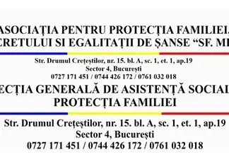 Asociația pentru Protecția Familiei, Tineretului și Egalității de Șanse „Sf. Mina”având Și Direcția Generală de Asistență Socială și Protecția Familiei (ONG), anunță deschiderea înscrierilor pentru ocuparea posturilor de voluntariat în domeniul Social Protecția Familiei Și Egalității De Șanse