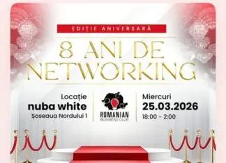 COMUNICAT DE PRESĂ `Mulțumire pentru invitația la Gala „8 Ani de Networking” – 2026