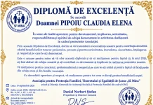 DIPLOMĂ DE EXCELENȚĂ DIPLOMĂ DE EXCELENȚĂ